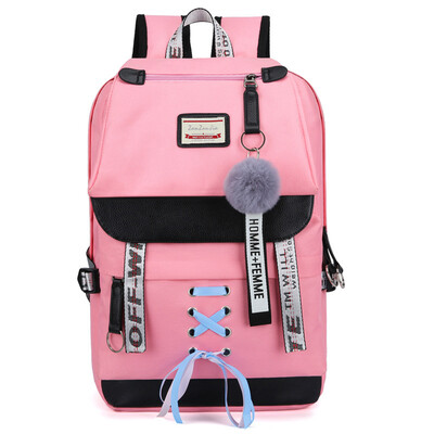 

Bag usb rechargeable backpack shoulder bag trend section