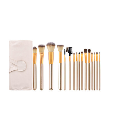 

〖Follure〗Foundation Cosmetic Eyebrow Eyeshadow Brush Makeup Brush Sets Tools 16PCS