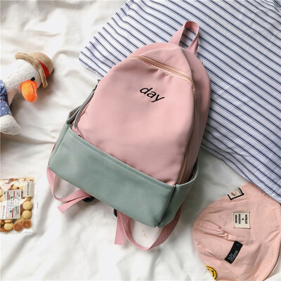 

Schoolbag Woman Korean version of original ulzzang high school students insfeng BF simplicity Sen Department Shoulder Bag Backpack