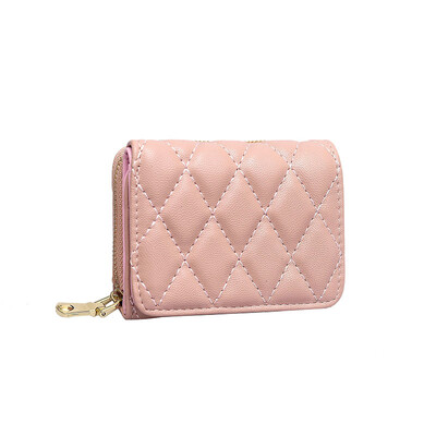 

Ins organ ladies purse women short mobile phone coin purse small card zipper change clip