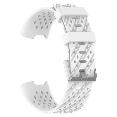 

Silicone Oblique Hole Watchband Bracelet Wrist Strap for Fitbit Charge 3