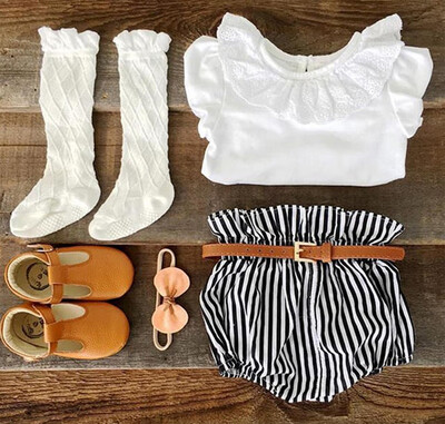 

Fashion Baby Kids Girls Summer Outfits Toddler Top Shirt Pants Shorts Clothes