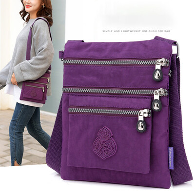 

Tailored Women Nylon Shoulder Bag Waterproof Elegant Daily Shopping Handbag