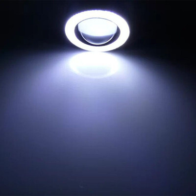 

Projector Car LED Fog Light With Lens Halo Angel Eyes Rings 30W White Blue Red 12V SUV Road Fog Lamp spotlights