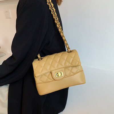 

Advanced sense net red handbag 2019 new small fragrance chain bag fashion shoulder bag ins foreign gas Messenger bag