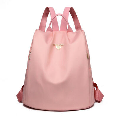 

Backpack female fashion tide Oxford cloth canvas personality wild ladies travel leisure backpack