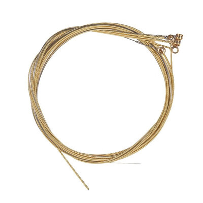

Acoustic Folk Guitar Strings Set Steel Core Copper Alloy Winding 6pcs Set