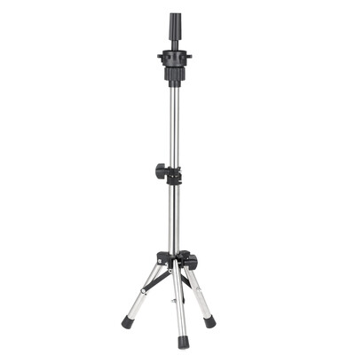 

Adjustable Hairdressing Tripod False Head Holder Hairdresser Training Head False Head Stand Hair Wig Mold Clamp