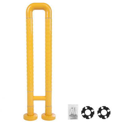 

Greensen Stainless Steel U-Shaped Bathroom Grab Bar Safety Handle Stairway Bathtub Toilet