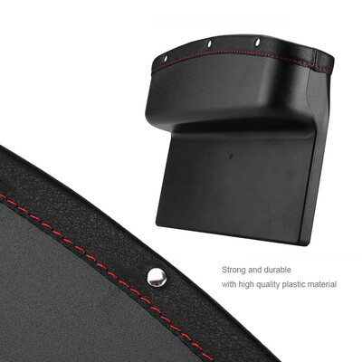 

Car Storage Box Auto Seat Console Gap Slit Filling Organizer Phone Card Key Holder BoxCar Seat Box Car Seat Organizer