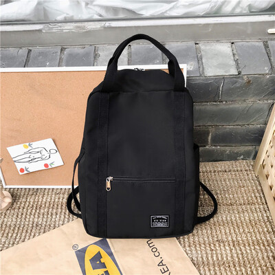 

The ancient feeling bag female Korean high school ins college students backpack capacity simple Mori backpack