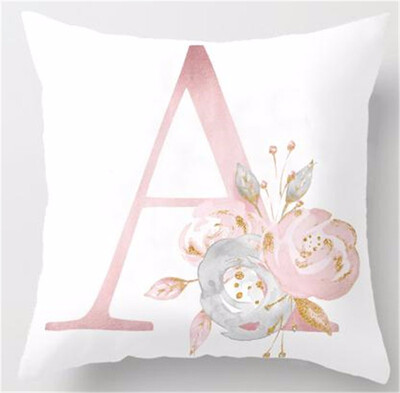 

Kids Room Decoration Letter Pillow English Alphabet Children Plush Fabric Cushion For Birthday Party Supplies