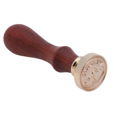 

Love Series Retro Wood Handle Sealing Wax Documents Custom Stamp Supplies