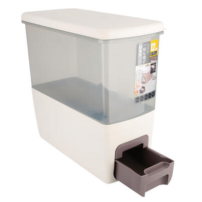 

Greensen Household Rice Barrel Metering Storage Rice Box Insect-proof PP Flour Barrel 12kg