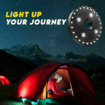 

LED Detachable Tent Light Original Quality 3 Brightness Modes Cordless 28 LED US