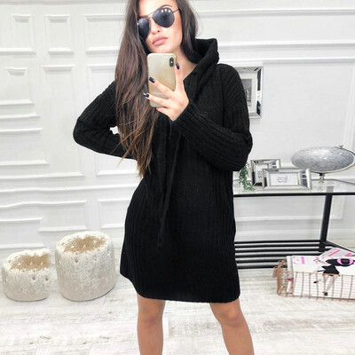 

Fashion Women Hoodies Sweatshirt Solid Drawstring Long Sleeve Autumn Winter Hooded Pullover Top