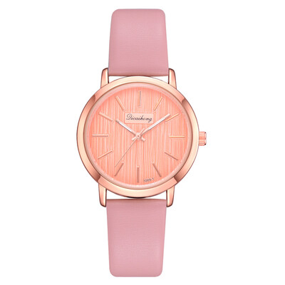 

Korean fashion casual retro PU watch AliExpress trend alloy female student temperament quartz watch