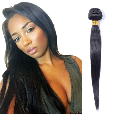 

12 Lenght Brazilian Human Hair Body WaveStraight Virgin Hair 3 Bundles Unprocessed Human Hair Extensions