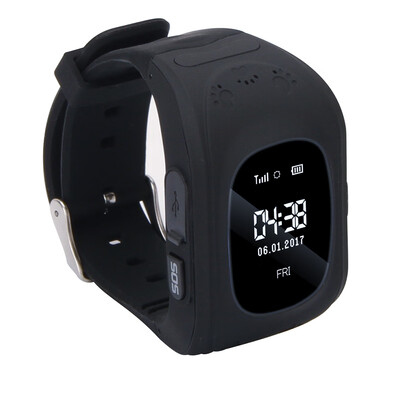 

096inch OLED Screen Kids Smart Watch Phone for Girls Boys Children Gifts GPS Tracker Locator Smartwatch with SIM Card Slot Remote