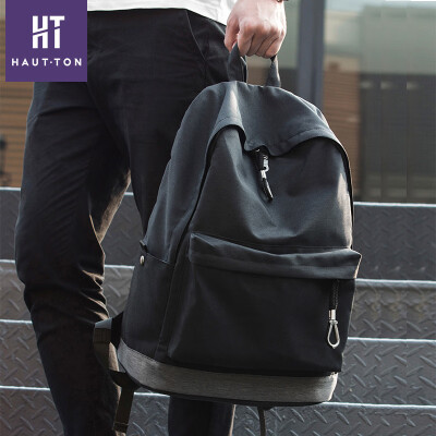 

New casual backpack shoulder mens fashion hit color wear-resistant anti-theft usb charging shoulder bag generation