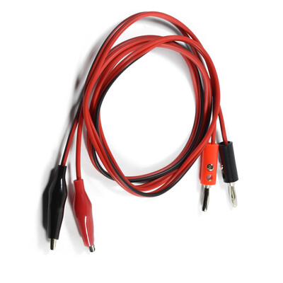 

Banana to Alligator Cable