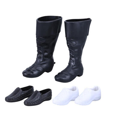 

3 Pairs Doll Shoes Sneakers for Prince Ken Male Dolls Accessories