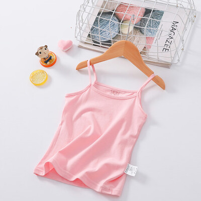 

Children Kids Girl Sleeveless Candy Color Vest T-shirt Undershirt Tops Clothes