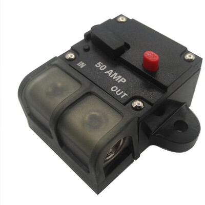 

Mini Size Lightweight Portable Circuit Breaker Manual Power Fuse Reset Circuit Breaker Easy Installation Device