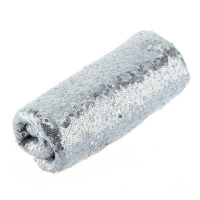

12" x 72"Silver Sparkly Sequin Table Runner Wedding Banquet Party Décor
