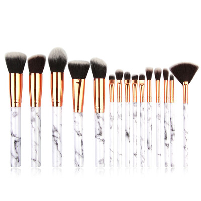 

〖Follure〗15 Pcs Makeup Brush Set Professional Face Eye Shadow Eyeliner Foundation Blush