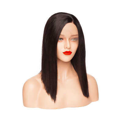 

14 Inches Short Wigs Bob Wigs Lace Front Hair Wig Extensions Heat Resistant for Women