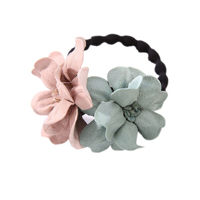 

〖Follure〗Temperament Hair Band Cloth Art Pearl Bowknot Flower Hairline Hair Circle