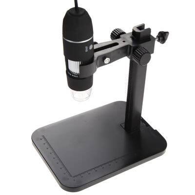 

800X 8 LED 2MP USB Digital Microscope Endoscope Magnifier CameraLift Stand
