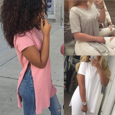 

Fashion Women Summer Loose Top Short Sleeve Blouse Ladies Casual Tops T-Shirt
