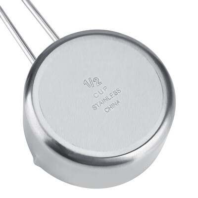

Greensen 4Pcs Stainless Steel Measuring Cups Spoons Kitchen Cooking & Baking Tool SetMeasuring Cup Measuring Cup Set