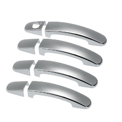 

Car Exterior Door Handle Frame Cover 4 Chrome Side Door Handle Trim Fit for Ford Kuga Escape Focus MK3 2012-2014