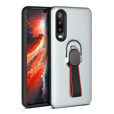 

Magnetic Car Mount Case Huawei P30 Finger Ring Holder Cover Huawei P30 P 30 Huaweip30 ELE-L09 ELE-L29 Hybrid TPU Bumper Case