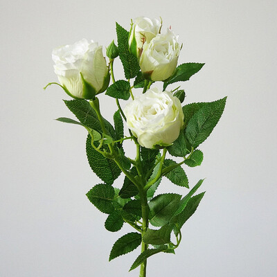 

Colorful 4 Head Artificial Silk Flower Rose Simulation Wedding Home Hotel Decor