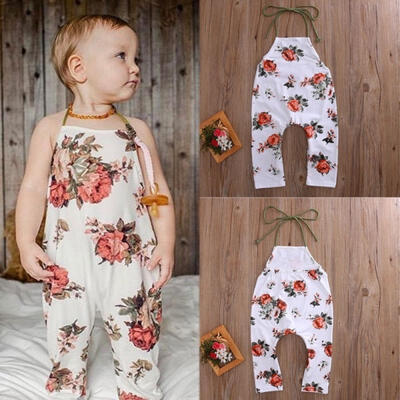

Cotton Toddler Baby Girls Boys Clothes Romper Jumpsuit Sunsuit Outfit 6-24M 2-5Y