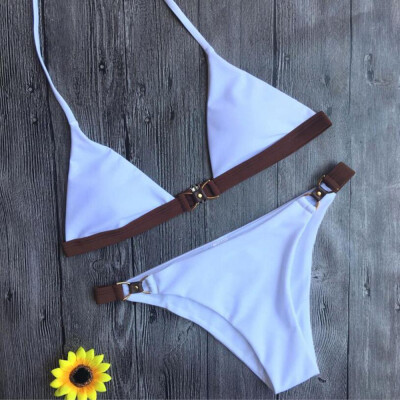 

Roseonmyhand Women Push-Up Padded Bra Beach Bikini Set Swimsuit Swimwear