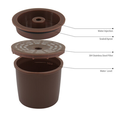 

Reusable Coffee Filter Refillable Capsule Cup For Illy Coffeemaker Nespresso Coffee Capsule cafe