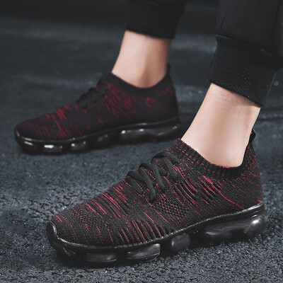 

2019 summer new mens shoes Korean version of the trend of small white shoes students running shoes air cushion shock absorbers wild travel outdoor shoes
