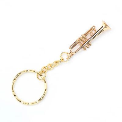 

Greensen Fashionable Stylish Musical Instruments Keychain Trumpet Pendant Key Ring Gift Decoration