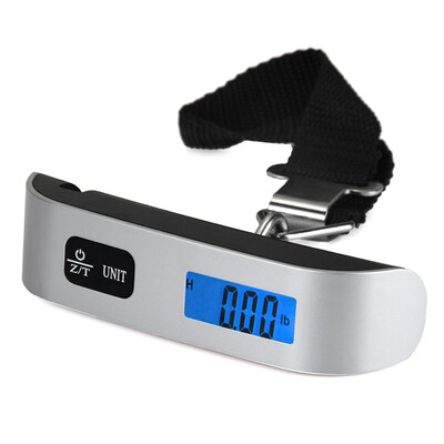 

Hostweigh NS-14 LCD Mini Luggage Electronic Scale Thermometer 50kg Capacity Digital Weighing Device