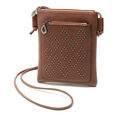 

Tailored Womens Leather Purse Satchel Cross Body Zipper Shoulder Bag Messenger Bag
