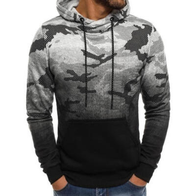 

Hot Men&39s Winter Hoodie Warm Hooded Sweatshirt Coat Jacket Outwear Sweater 2018 Fashion