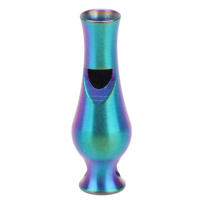 

Titanium Whistle Outdoors Camping Upstart High Decibel Metal Whistle