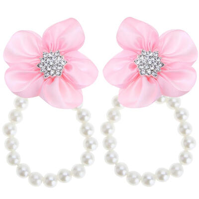 

Newborn Infant Shoes Mini Flower Foot Crib Foot Anklet Chain Accessories