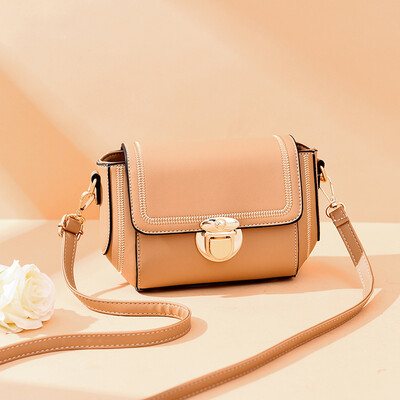 

Korean version of the small bag 2019 new wave student multicolor wild female shoulder diagonal small square bag