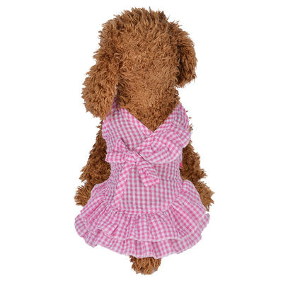 

Pet Spring Summer Small Fresh Dress Spring Strap Dress Close-Fitting Comfortable Breathable Beautiful Dog Clothes Pet Supplies